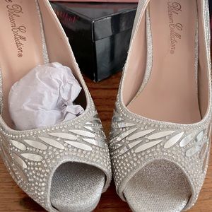 4.25 inch De Blossom Eternity-141 Silver heels